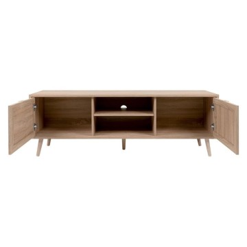 Bali 56A TV-Schrank 2 Türen mit Weidenoptik