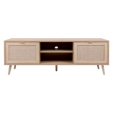 Bali 56A TV-Schrank 2 Türen mit Weidenoptik