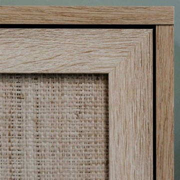 Bali 56A TV-Schrank 2 Türen mit Weidenoptik