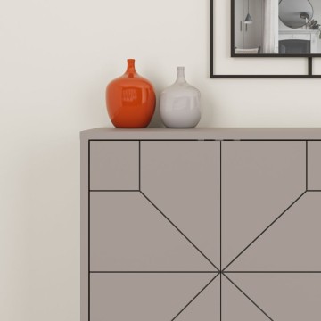 Dune Sideboard 4 Türen taubengrau