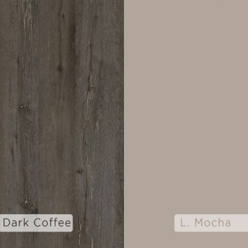 Holdon Schuhschrank in taubengrau dark coffee