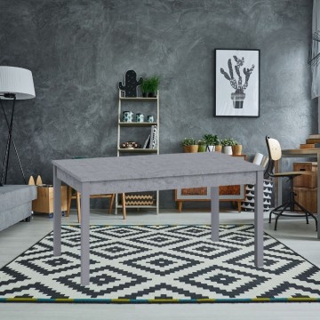 Ausziehtisch FIRENZE 140x85 Beton