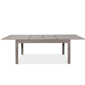Elindo Ausziehtisch 160x90 cm Esche weiß