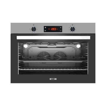 Maxi-Backofen 90 cm Samet Apollo aus Edelstahl