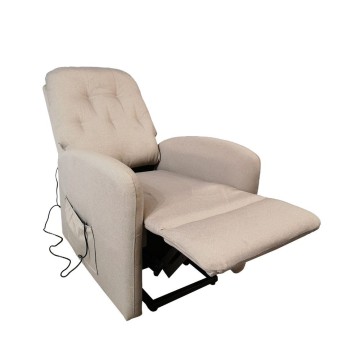 Katia beige stoff sessel 1 motor