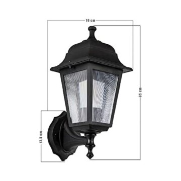 MDL2826 schwarze dreieckige abs wandleuchte