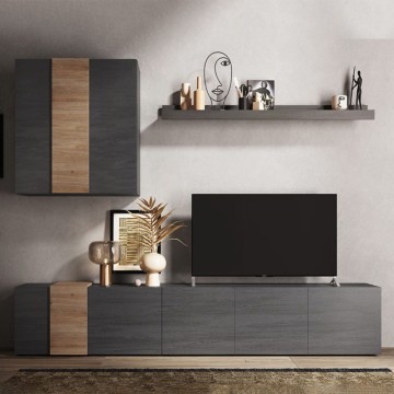 Sabry 301 cm Titan Wand System Kadiz Eiche