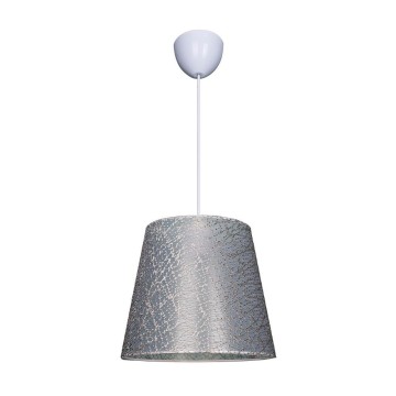 Conic ASZ0777 Pendelleuchte aus grauem Stoff