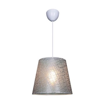 Conic ASZ0777 Pendelleuchte aus grauem Stoff