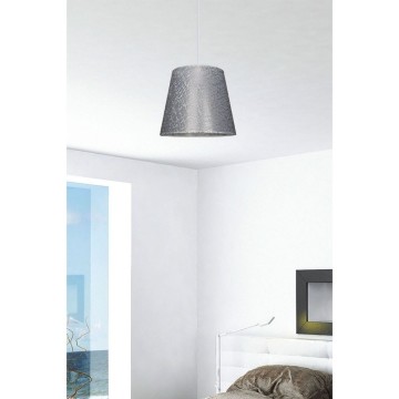 Conic ASZ0777 Pendelleuchte aus grauem Stoff