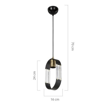 Nova ASZ1136 Pendelleuchte schwarz