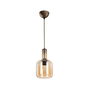 Boston MDL3554 Pendelleuchte mit Rauchglasschirm