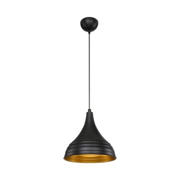 Leda ASZ1338 Pendelleuchte aus schwarzem Metall