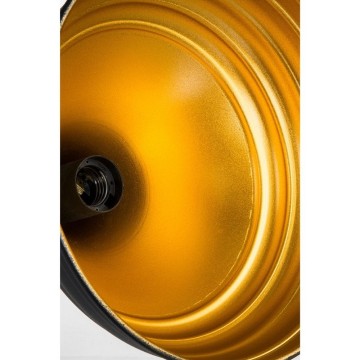 Leda ASZ1338 Pendelleuchte aus schwarzem Metall